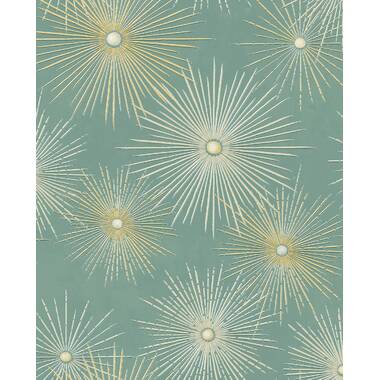 Starburst White Blown Vinyl Wallpaper  AS Creation