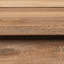 Buffet deux pièces en bois recyclé et métal avec huit tablettes