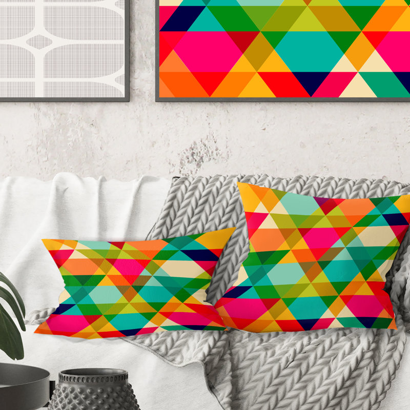 Coussin Diamond Mid-Century