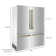 ZLINE Autograph Edition 60 in. 32.2 cu. ft. French Door Built-In Bottom Freezer Refrigerator with Water Dispensers and Ice Makers in Satin Stainless Steel