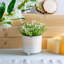Nicola Spring - Reactive Glaze Footed Plant Pot-63880918-63880917