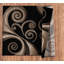 Tapis noir / brun Adonia-305906454