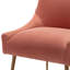 Chaise d'appoint en velours Surles-1921936756