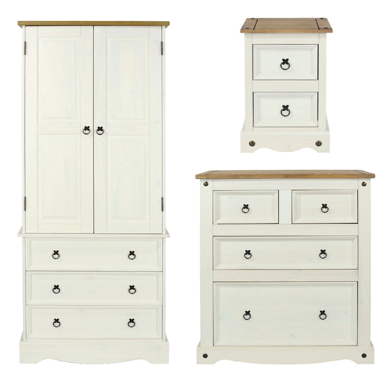 Solid Wood Piece Bedroom Set