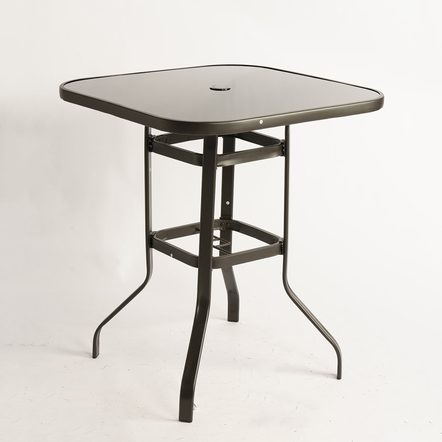 Red Barrel Studio® Bar Height Patio Table Bistro High Top Patio Table