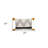 Kimmi Transitional Beige Throw Pillow