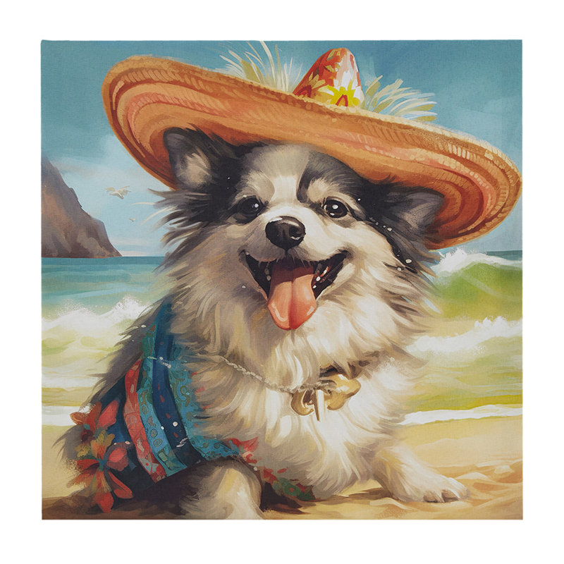 Chihuahua Canvas Wall Art