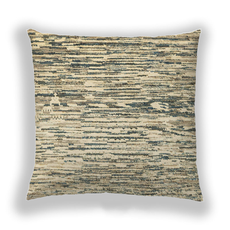 Coussin décoratif abstrait 2524, Microsuède