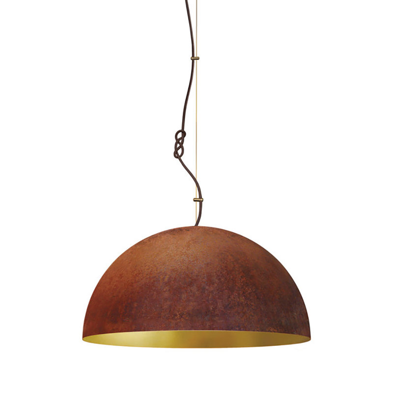 Queen 3 - Light Pendant, Brown, 79" H x 18" W x 18" D