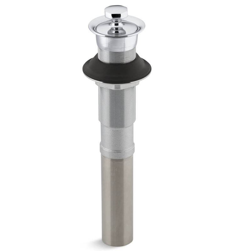 1.25" Lift and turn Tub Drain, Without Overflow, Polished Chrome