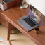 Petit bureau d'écriture rétro en bois d'hévéa-639091590