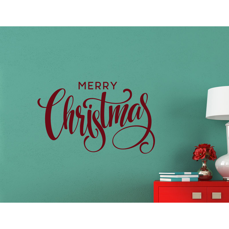 Décalcomanies murales joyeux de noël, Canneberge