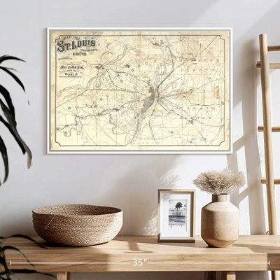 Carte rétro de St Louis II