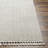 Gaydos Striped Machine Woven Polyester Area Rug in Cream-1509575703