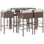 Ensemble de bar en métal avec tabourets-146037113-139162800
