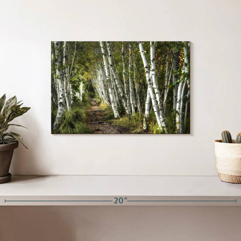Alvord A Walk Through The Birch Trees, 8" H x 12" W