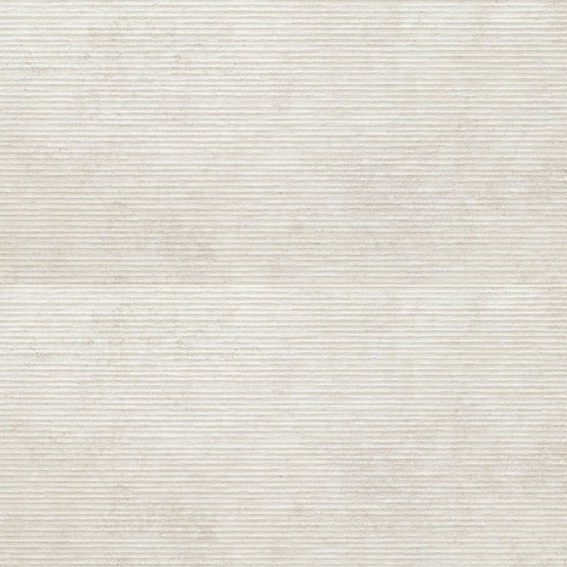 Vienna Limestone 24X48 Groove Cloud, Gray