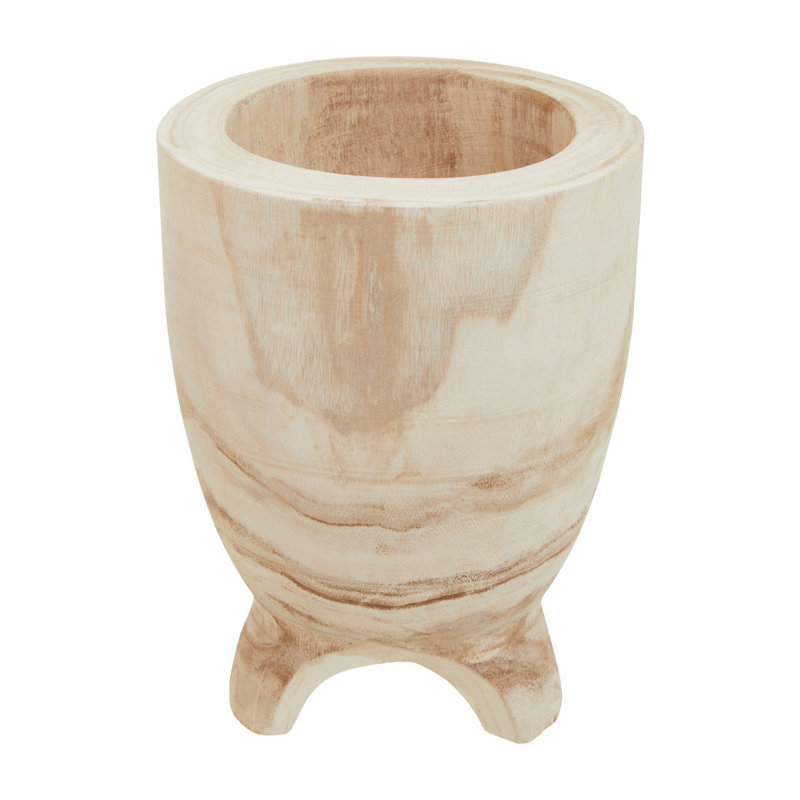 Cooperton Handmade Wood Cachepot
