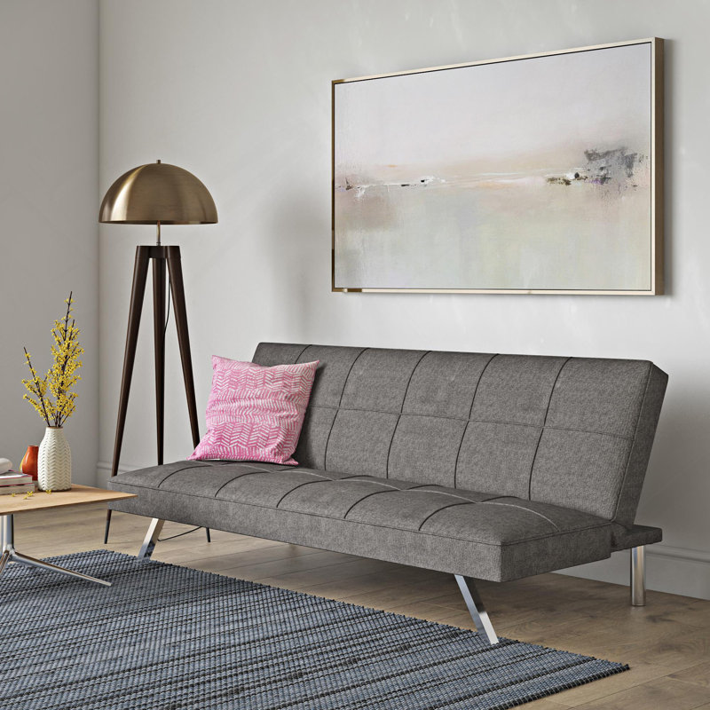 Structure en métal, pied en acier inoxydable, futon, canapé