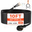 10 ft Dryer Power Cord 3-Prong NEMA 10-30P Dryer Cord w/ Eyelet Connectors
