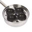 KitchenCraft Stainless Steel 6-Hole Egg Poacher, 28cm