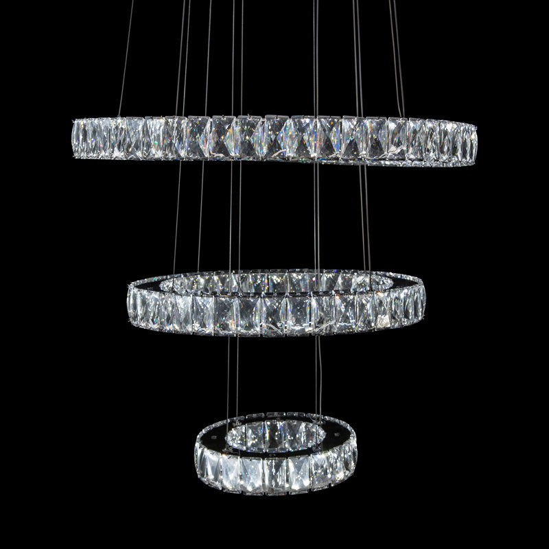 Asteroids 3 - Light LED Chandelier