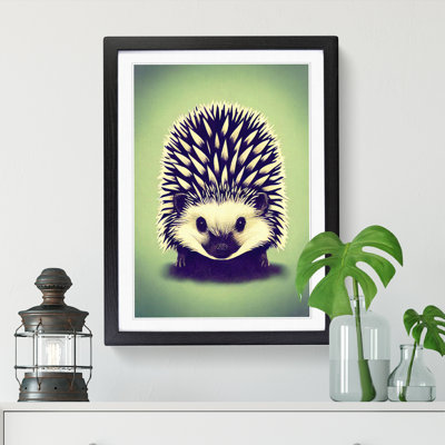 Wakeman Hedgehog Painting Vol.2 - Picture Frame Print