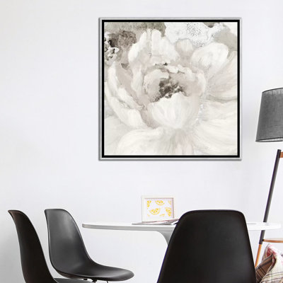 " Light Gray Flowers I " by Lanie Loreth