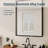 Rectangular Straight-Angled Aluminum Framed Wall-Mounted Bathroom Mirror In Matte Black-461512235