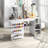 Blodwin 146cm x 50cm Foldable Sewing Table with Sewing Machine Platform