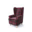Rockleigh Upholstered Wingback Chair With Footstool
