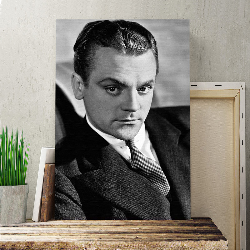 James Cagney Photographic - Wrapped Canvas, 60cm H x 40cm W