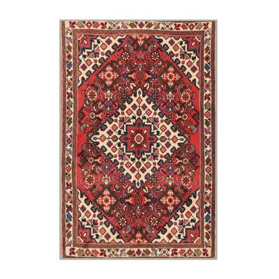 Tapis traditionnel mehroon/noir/crème