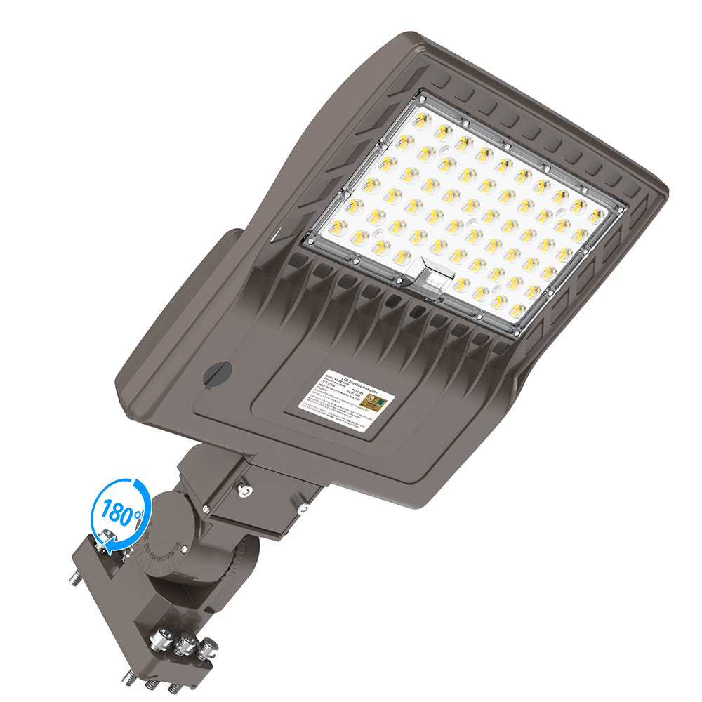 Shenzhen Qiuer Technology Co., Ltd. LED Parking Lot Area Light with Dusk to Dawn Photocell