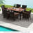 Nahtanha 6-Person Metal Patio Dining Set-124291706