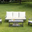 Canapé d'extérieur avec coussin-140651856