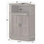 Commode de coin 2 portes Gulley
