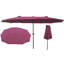 Table de jardin à deux niveaux-332465057