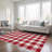 Colzie Checkered Indoor / Outdoor Rug-109584019