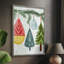 «Christmas Holiday Art» CCLXIX, reproduction encadrée - bois massif-888018363