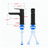 Modern Single Handle Bathroom Vanity Faucet(Set of 2)-128613794