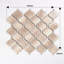 Carreau de mosaïque en porcelaine arabesque 2,6 "x 2,4" Perfection-111026688