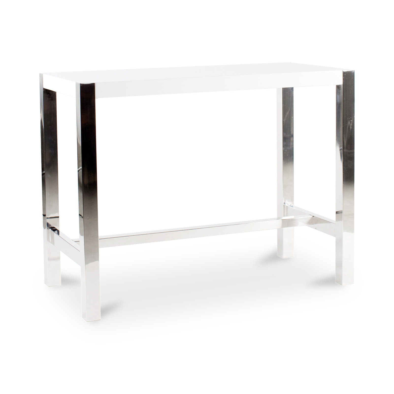 Bandon 47'' Dining Table, Counter Height (36" Height), White