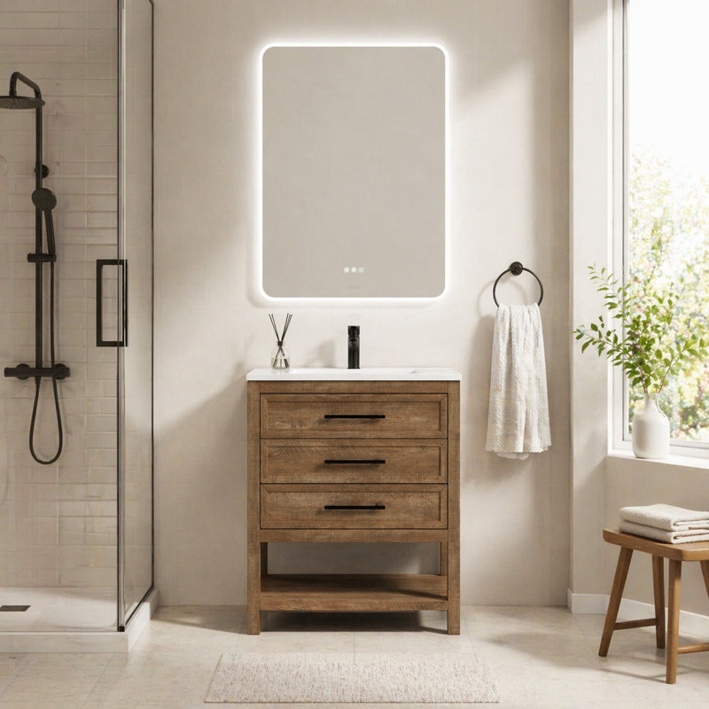 Meuble-lavabo simple 30 po Oakmere