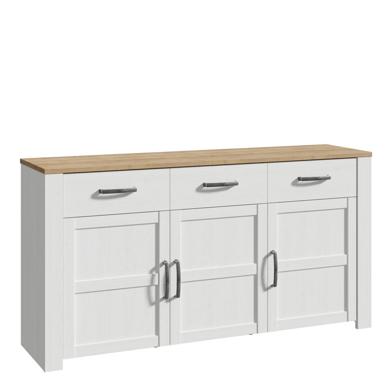 Whiteley 166cm Sideboard, Oak/White