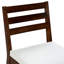 Ensemble de bar de patio rustique 5 pièces, ensemble de table de patio et chaises avec chaises ergonomiques, plateau de table à lattes en bois massif pour bord de piscine, balcon, cour arrière, porche-130154970-130154972-130154973