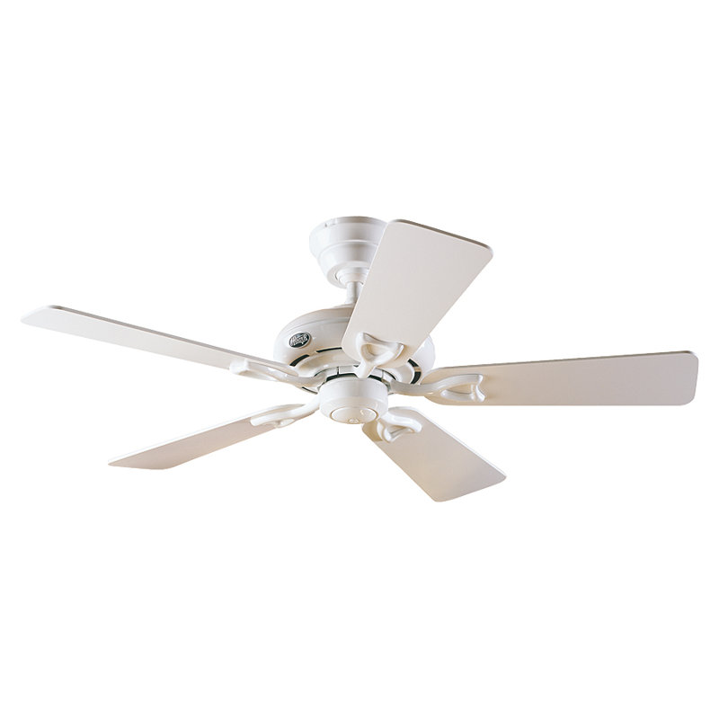 Quiana 107cm Ceiling Fan, Lacquered White