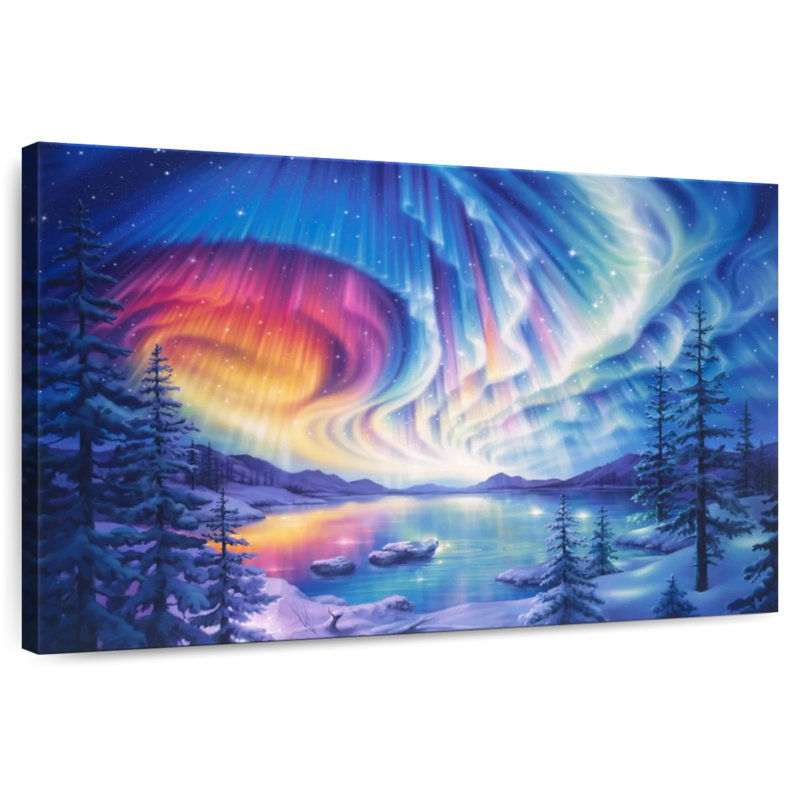 Enchanted Lake I, 30" H x 45" W