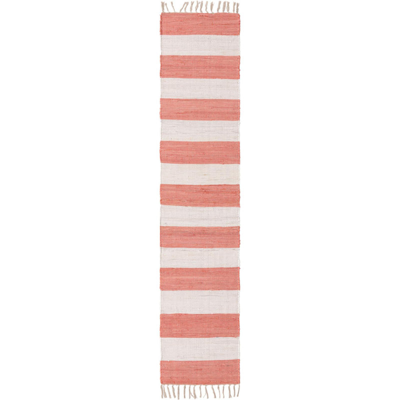 Clerestory Cotton Striped Indoor Rug, Runner 2'2" x 10'