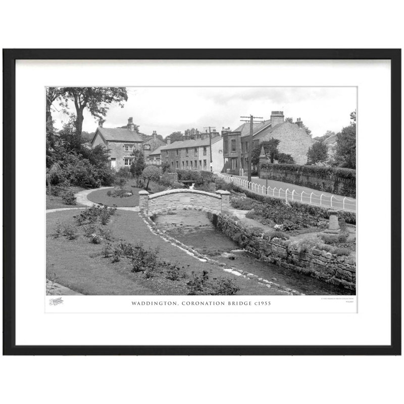 Waddington, Coronation Bridge C1955 - Single Picture Frame Print, 28cm H x 36cm W x 2.3cm D